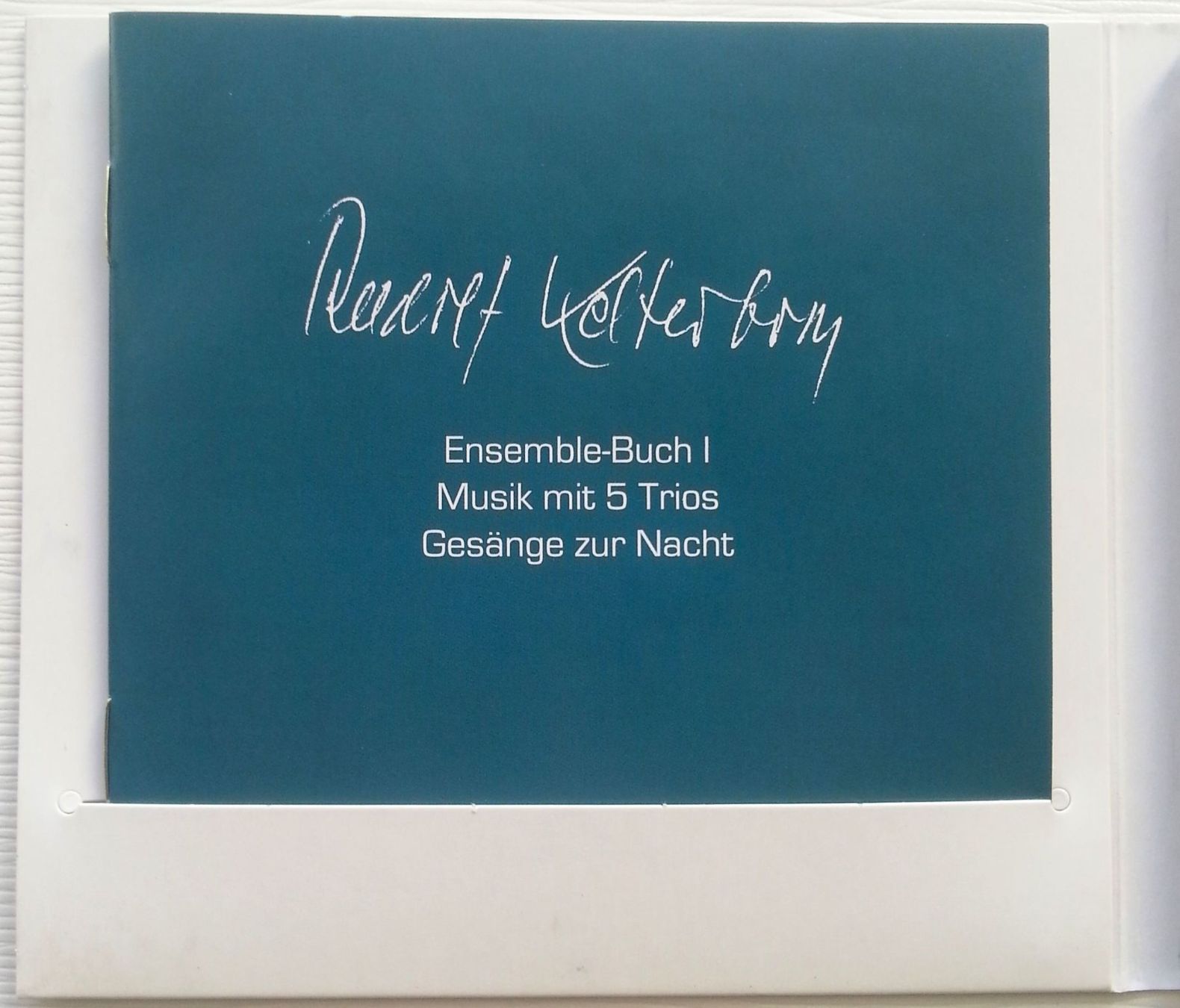 CD: CD: Rudolf Kelterborn - World premiere recordings – Usato da Oberriet SG venduto da Manick 1