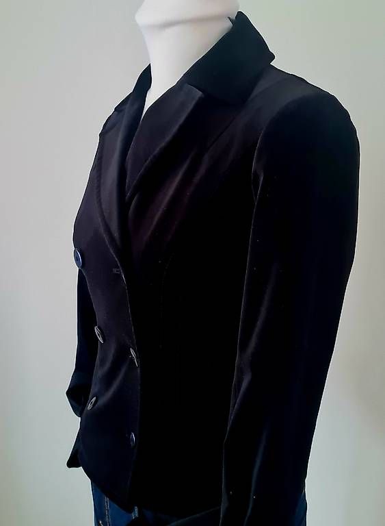 Giacche: toller Blazer, schwarz, samt, Gr. 34 – Usato da Kreuzlingen venduto da vir_thb7 1