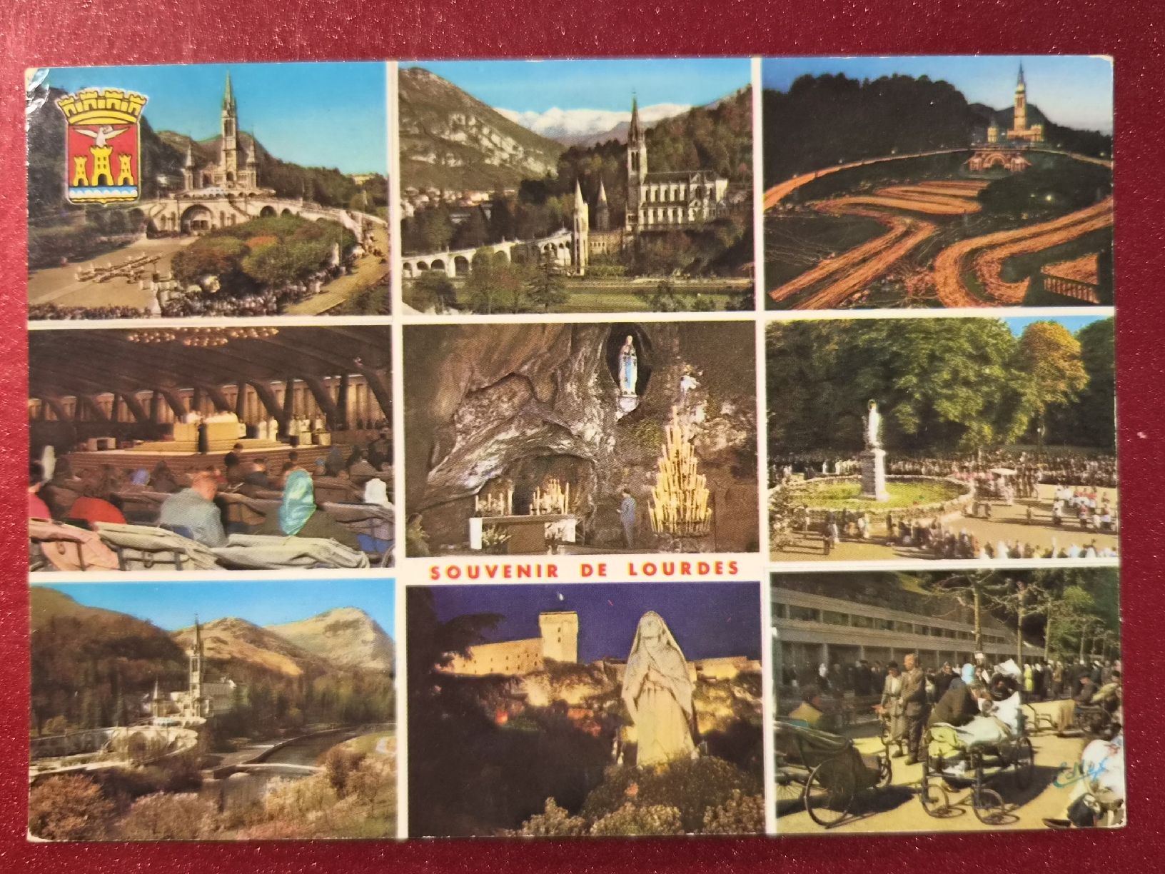 Cartoline postali: Lourdes France 1995 – Usato da Melchnau venduto da Arthurius