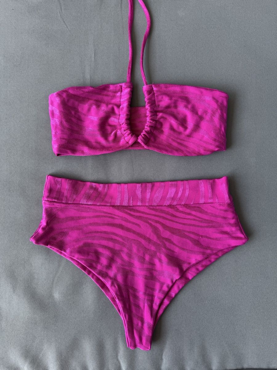 Badekleider & Bikinis: Pink Zebra Bikini – Neu (gemäss Beschreibung) aus Seengen von amandasartori