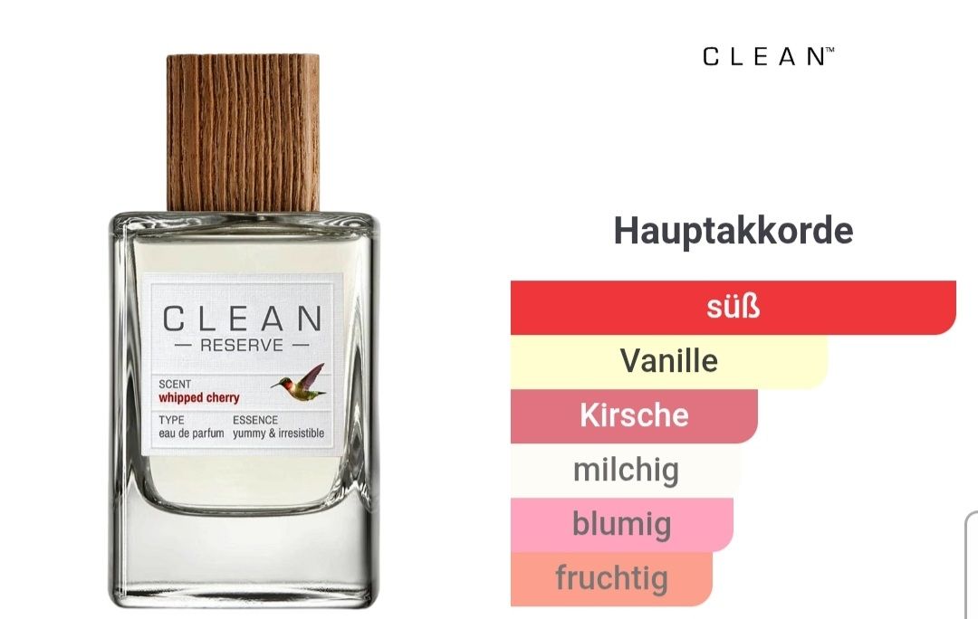 Clean Profumi & Eau de Toilette: CLEAN Reserve Whipped Cherry 30ml – Nuovo (secondo la descrizione) da Winterthur venduto da Je. 2