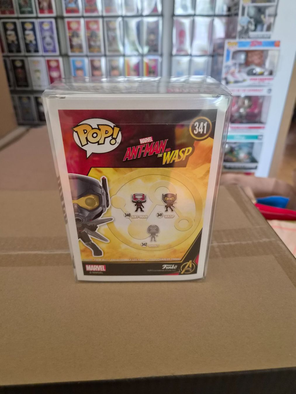 Funko Statuette: Funko Pop! Marvel Wasp Chase #341 mit Protector – Nuovo e nell'imballaggio originale da Sisseln AG venduto da schenk-figuren 2