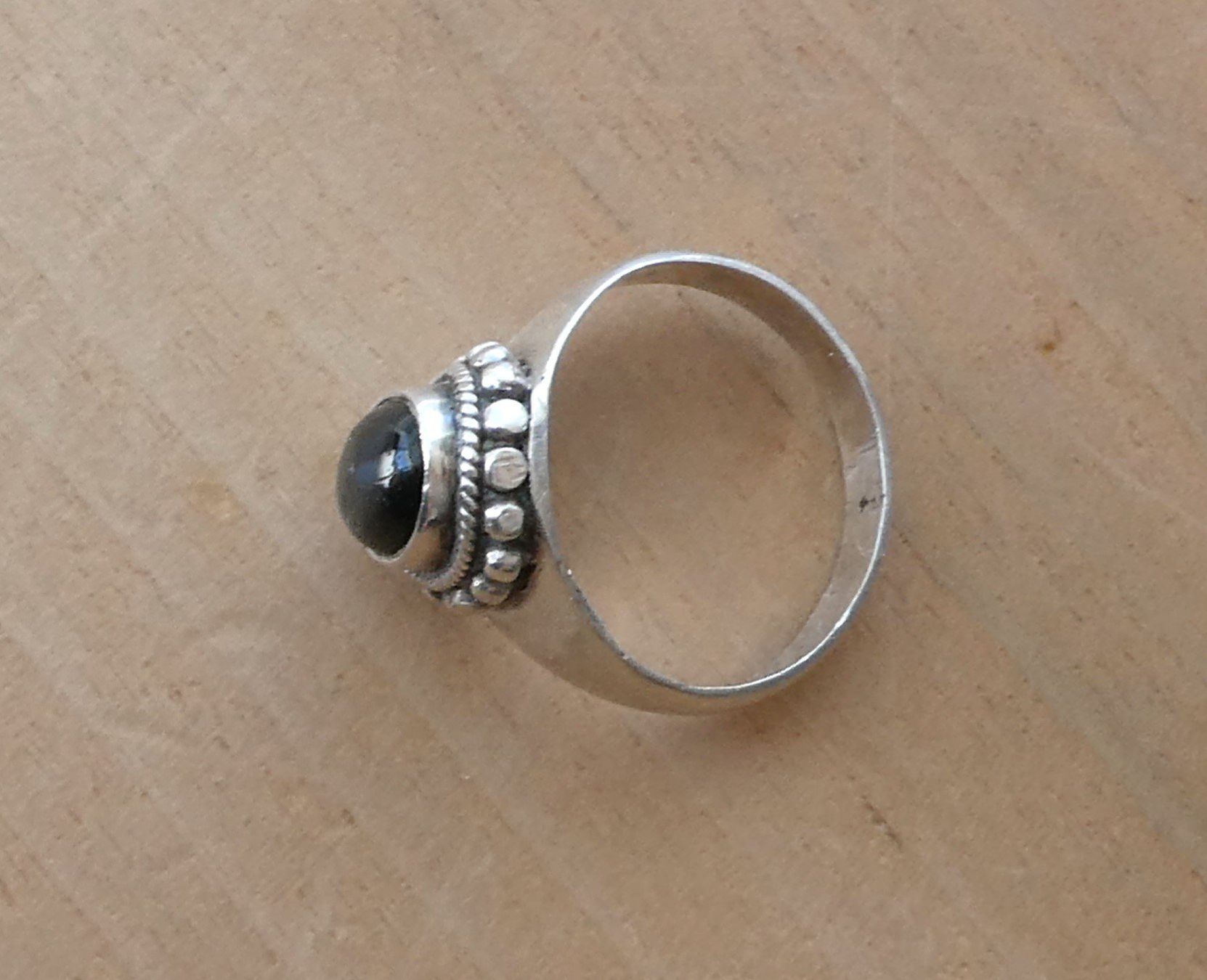 Onyx Ringe: Silberring mit Onix – Gebraucht aus Beromünster von legolas_mt-gd 2