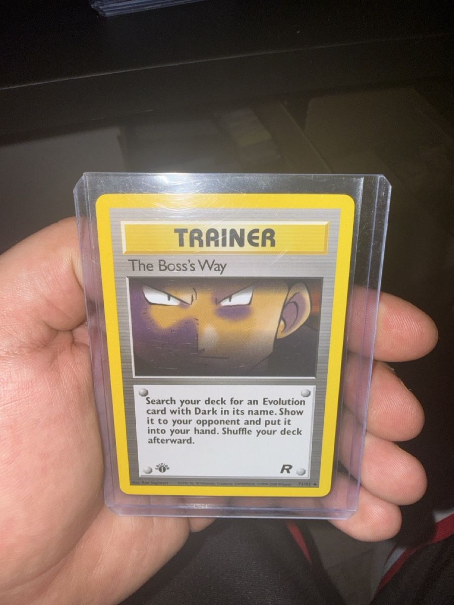 Pokémon Cartes à collectionner: 1 Edition Trainer Karte – D'occasion à Geroldswil par pat_tsc5
