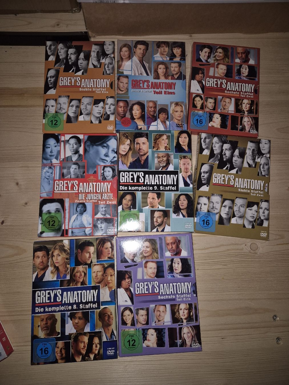 Tutti i DVDs: Grey's Anatomy DVD Box, Staffeln – Usato da Lütisburg venduto da Boymann