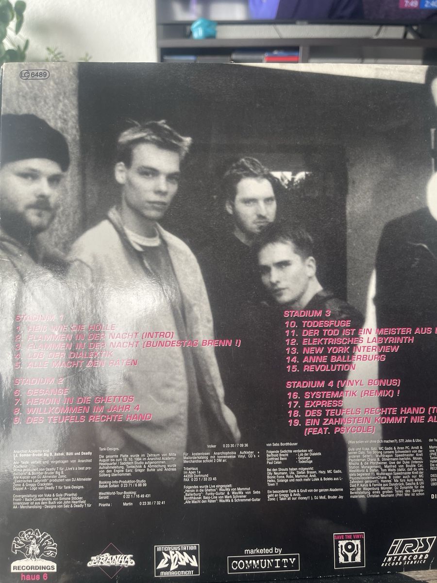 Dischi in vinile: Anarchist Academy / anarchophobia – Nuovo (secondo la descrizione) da Dagmersellen venduto da stonefinger 1
