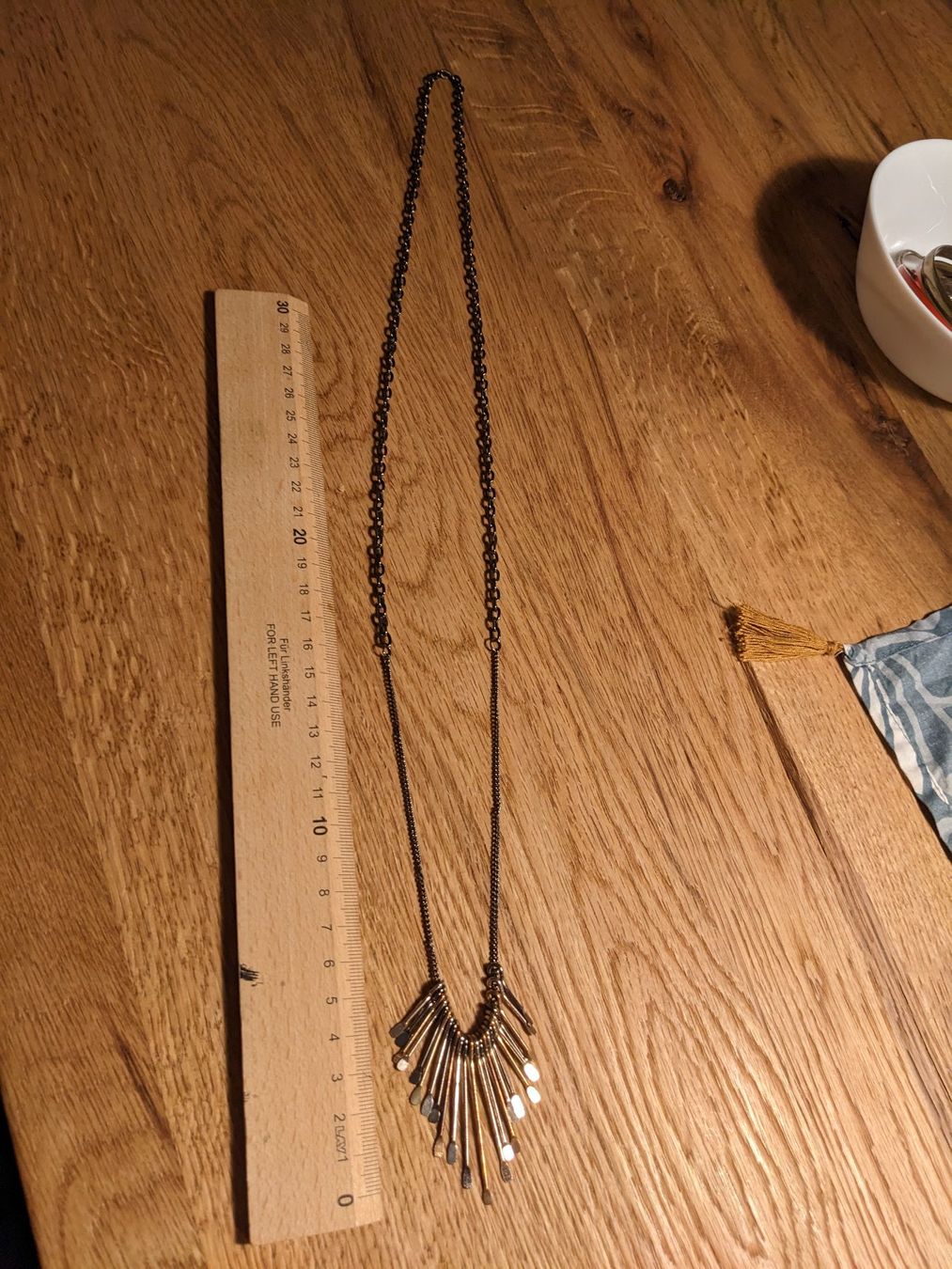 Catenine: lange Modeschmuck Kette – Usato da Basel venduto da labaffe01 1