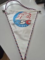 ZSC Lions Zürich - Originale Fan-Fahne / Wimpel – Top!