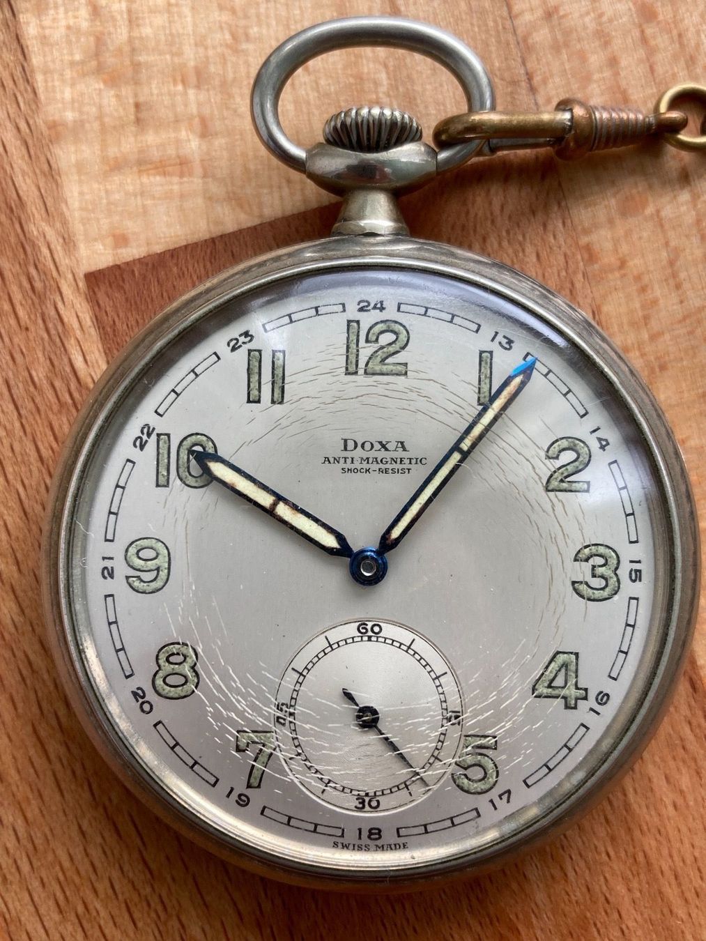 Doxa Orologi: Doxa Anti Magnetic – Usato da Zollikofen venduto da Comcast 2