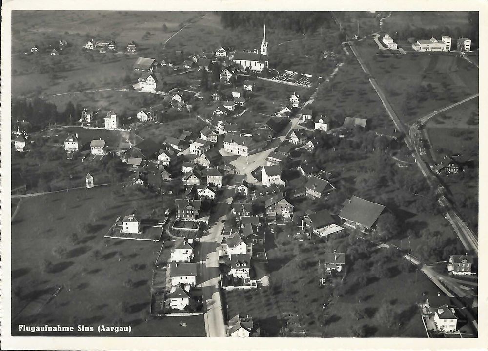 Sins AG Flugaufnahme Nr.56 , 1965 Kaufen auf Ricardo