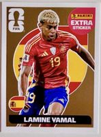 Gold Panini Extra Sticker Lamine Yamal Spain gold  FIFA