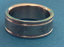 Edelstahlring TRIBLE (55)