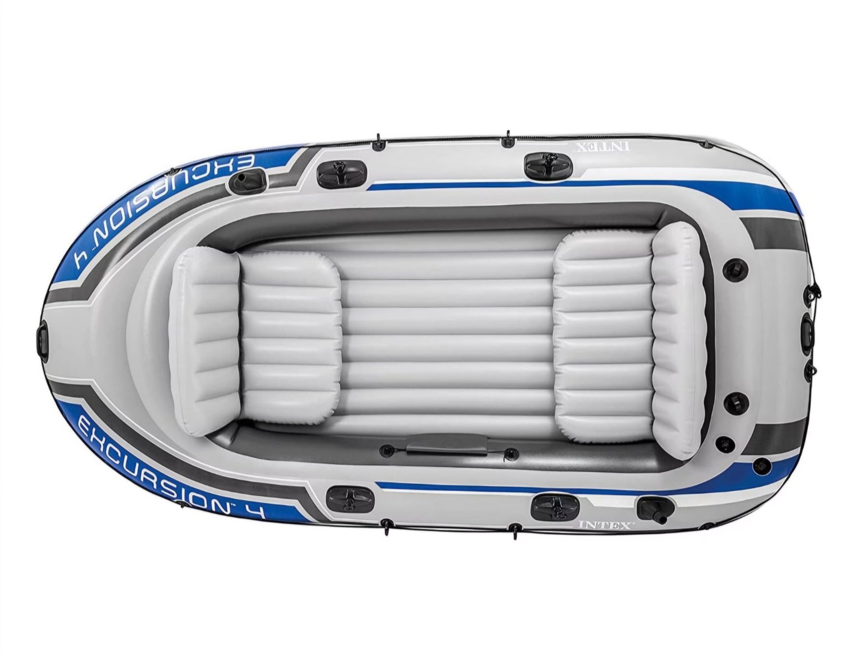 Barche: Intex Schlauchboot Excursion 4 mit Paddel und Pumpe neu – Nuovo (secondo la descrizione) da Malters venduto da kekro90 2