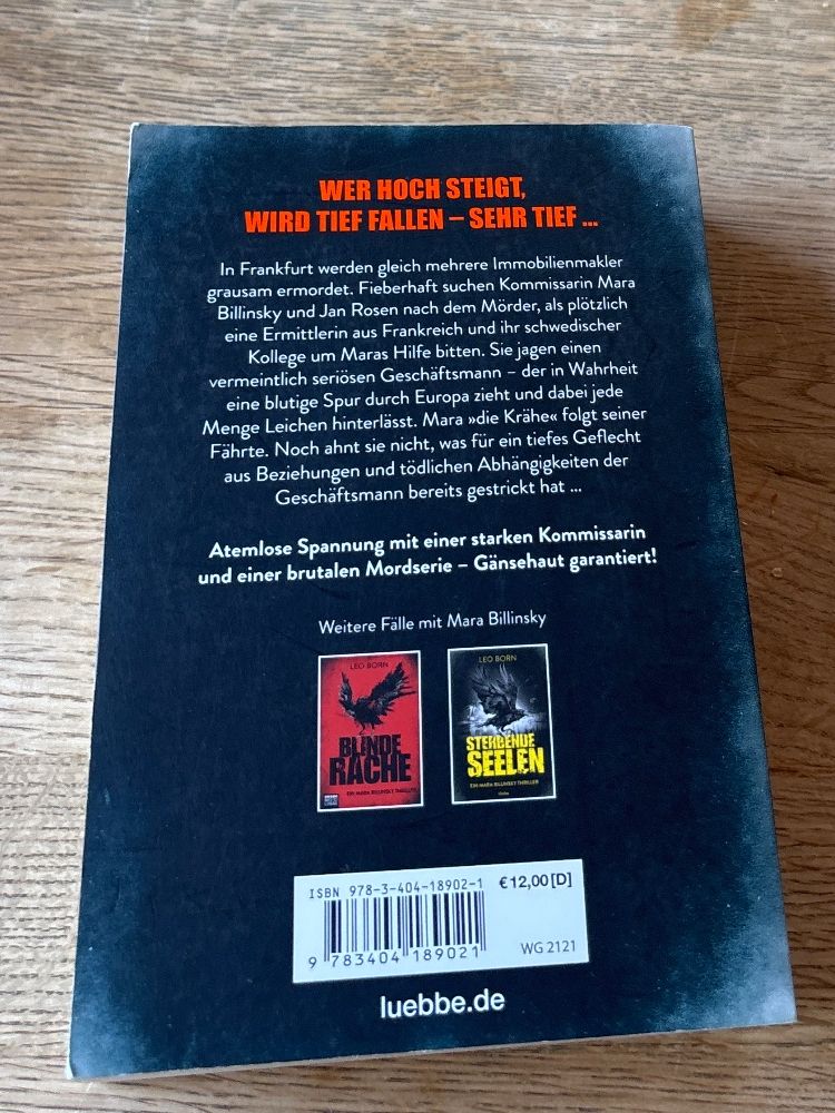 Libri: Leo Born - Schwarzer Schmerz - Thriller ab Fr. 3.00! Top! – Nuovo (secondo la descrizione) da Riken AG venduto da Benggu 1