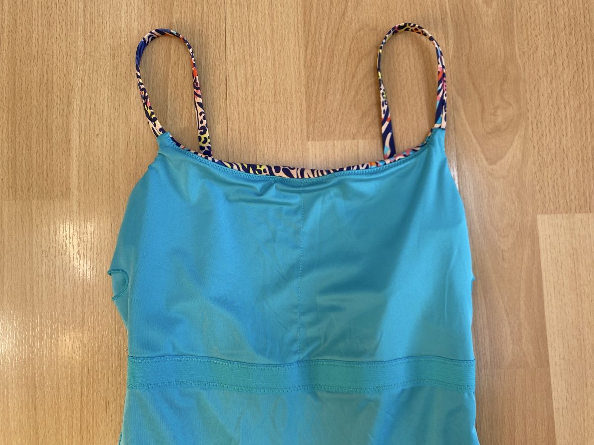 Marie Jo Costumi da bagno & Bikini: Badeanzug Blau/Tierdruck Muster Grösse 36/38 – Nuovo (secondo la descrizione) da Buochs venduto da H16 5