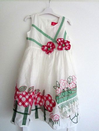 Mädchen Sommerkleid Gr. 7 (100-110 cm) Summer dress
