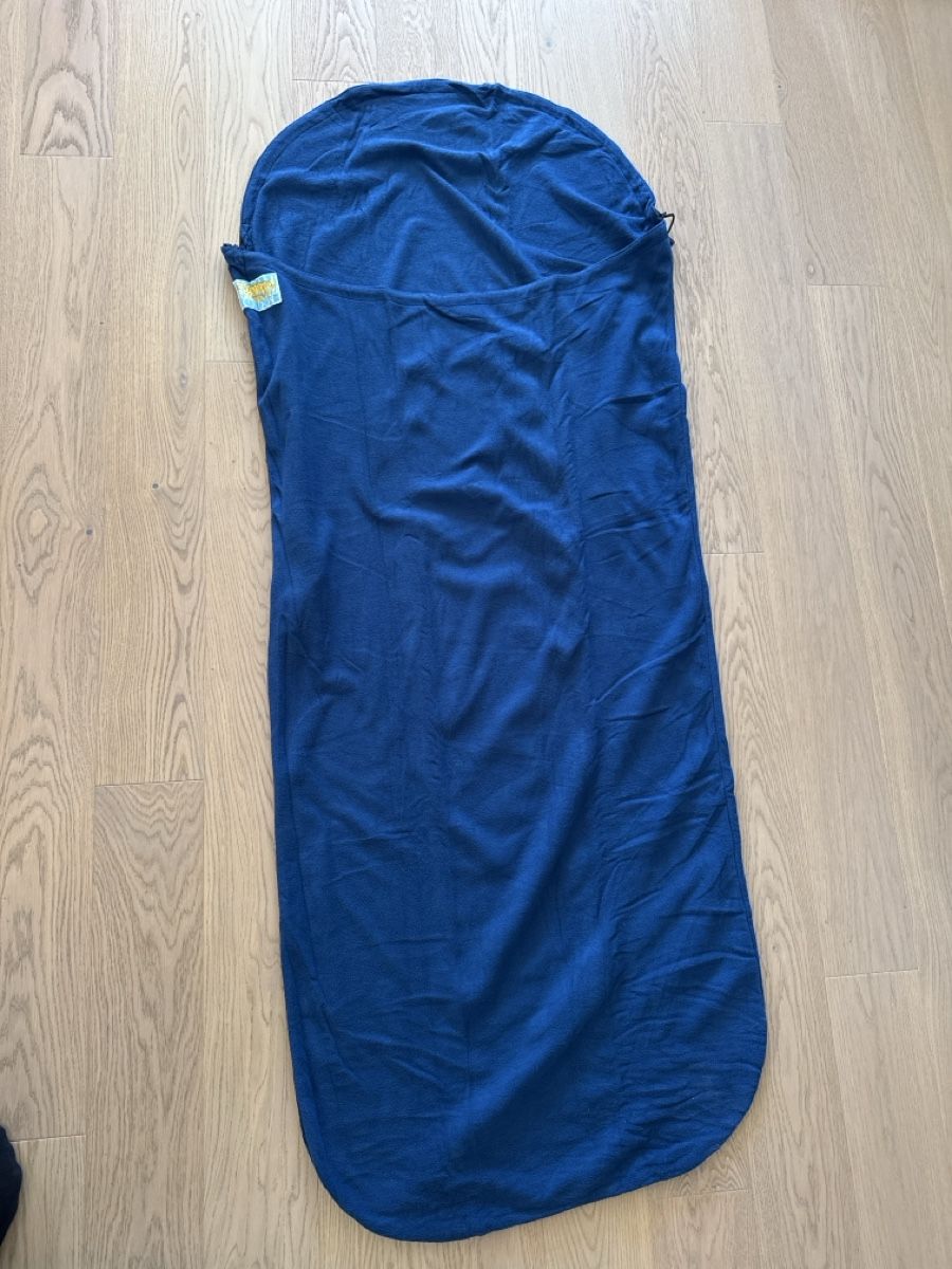 Cocoon Sacchi a pelo: Cocoon Microfleece Kid Bag Schlafsack dunkelblau – Usato da Grüt (Gossau ZH) venduto da Matthias118