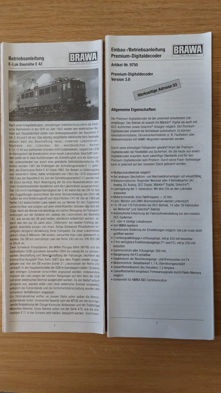 Brawa Modellini di ferrovie: Brawa Ae 477 Orient Express H0  Wechselstrom  neu – Nuovo e nell'imballaggio originale da Wädenswil venduto da Frosch33 5