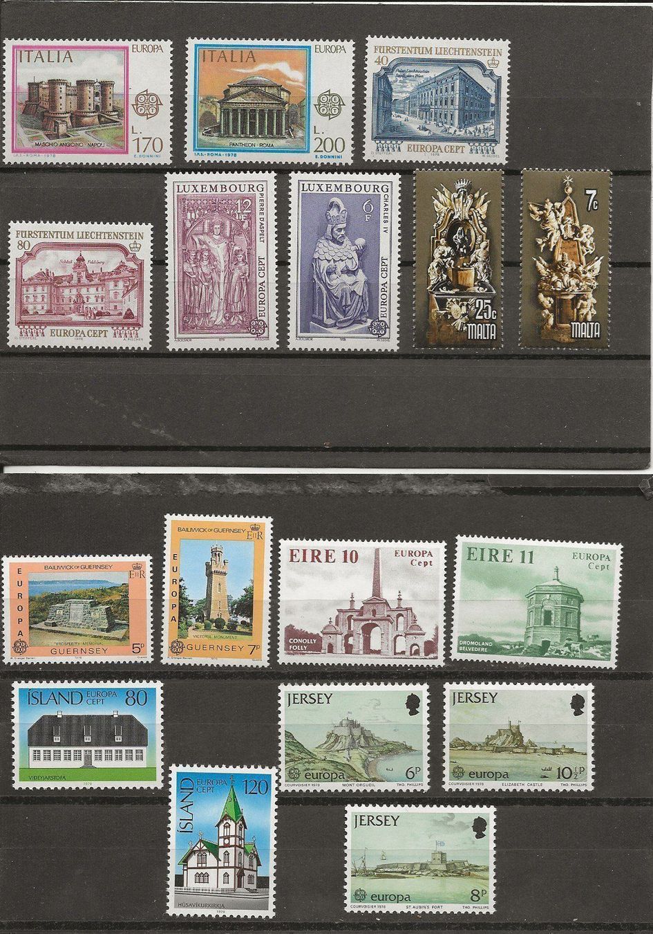 Tutti i francobolli: Europa Tous les pays 1978 ** – Nuovo (secondo la descrizione) da Sion venduto da PierreP01 1