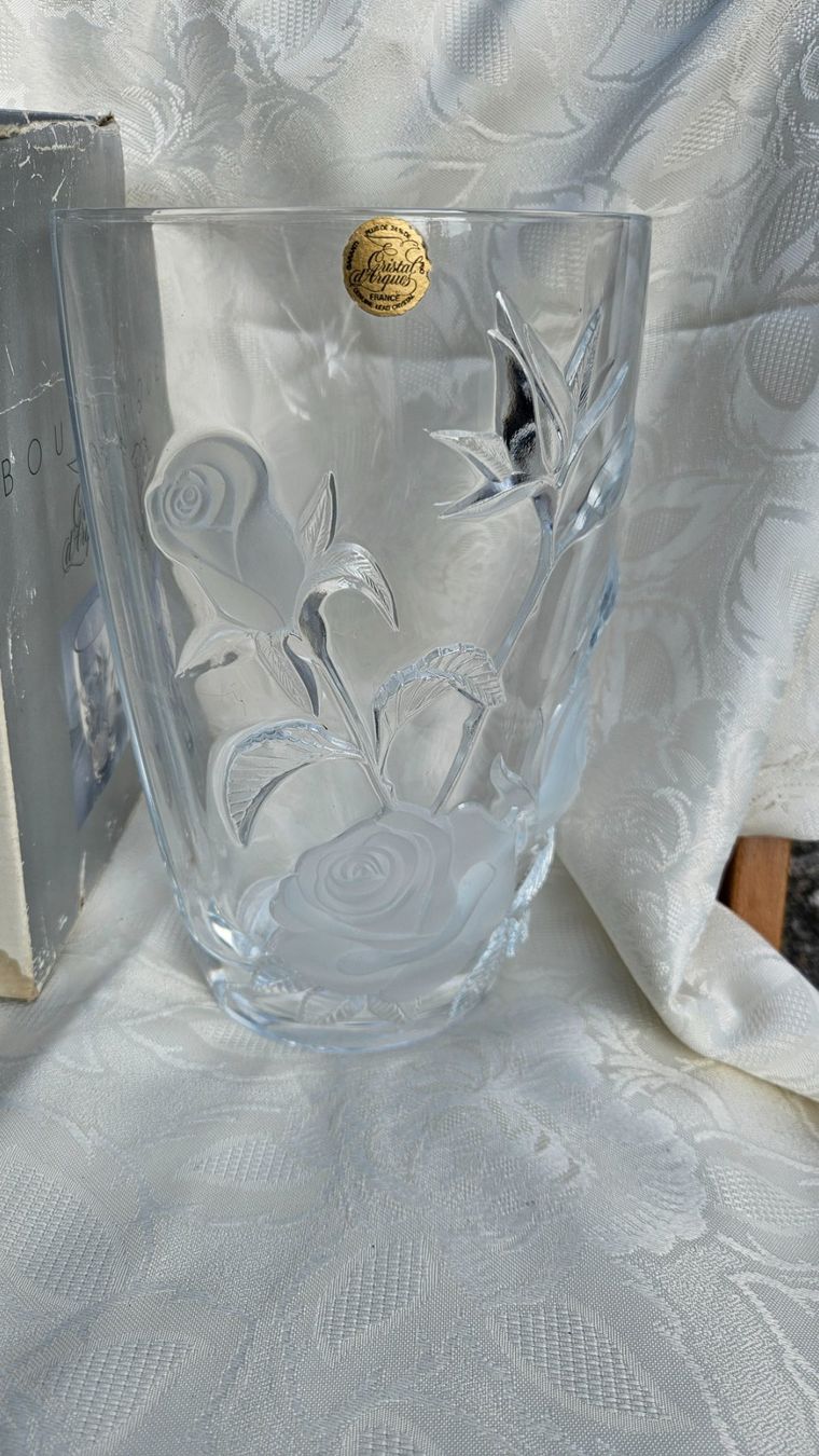 Vasen & Gefässe: Vaso per fiori Crystal d'Arques – Neu und originalverpackt aus Melano von H-Sara
