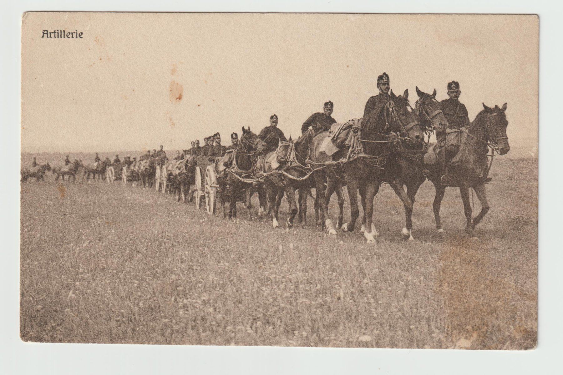 Cartoline postali: PK Artillerie – Usato da Siebnen venduto da Fstaehli