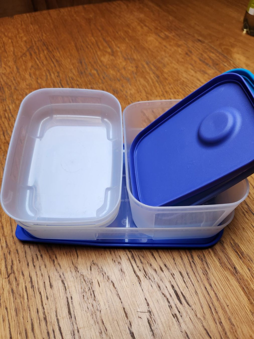 Tupperware Contenitori & Simili: Tupperware 3 Behälter flach,  + einmal 7.5cm höhe – Usato da Gstaad venduto da Kuhstall-2026 4