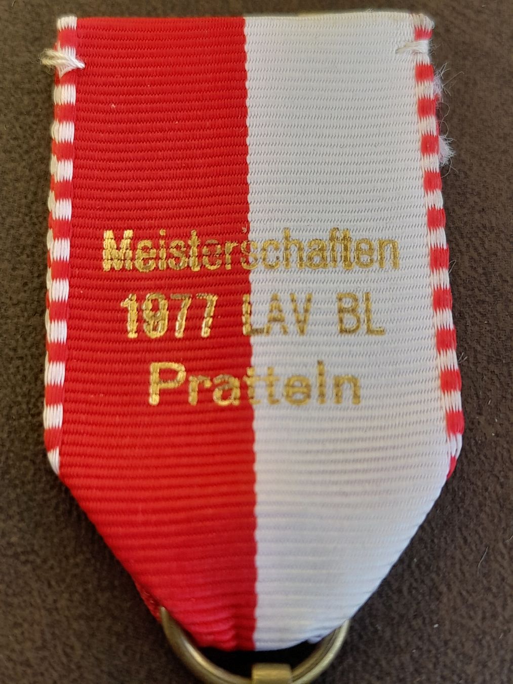 Medaglie: Medaille Meisterschaft 1977 Lav Bl Pratteln – Usato da Basel venduto da Basel_20 5