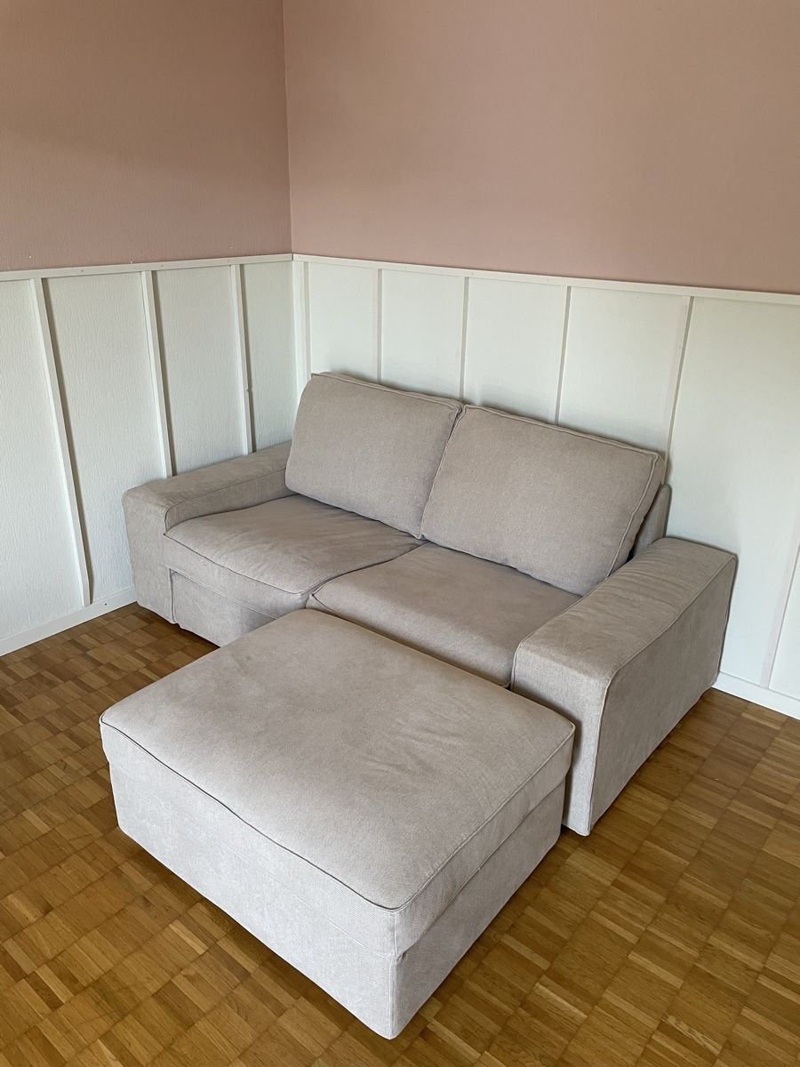 Sofas: Ikea KIVIK Sofa mit Hocker – Gebraucht aus Zürich von joremunu 1