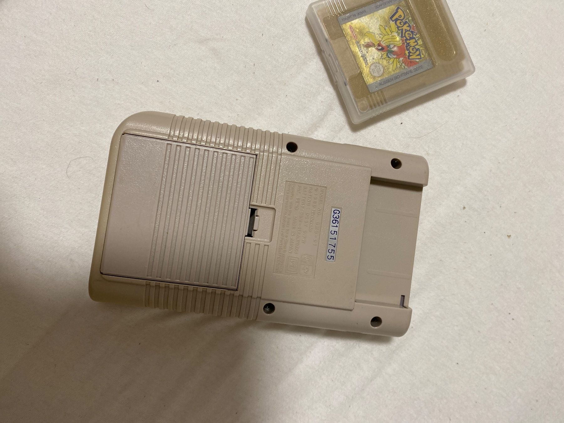 Nintendo Konsolen: Gameboy Classic mit Pokémon Gold – Gebraucht aus Zürich von leo_292y 1