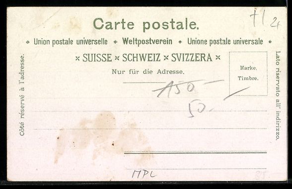 Cartoline postali: Litho Faido, Chemin de Fer St. Gotthard – Usato da Berlin venduto da bartko-reher 1