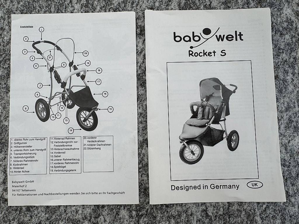 Carrozzine: Kinderwagen – Usato da Hirzel venduto da Marmar88 4