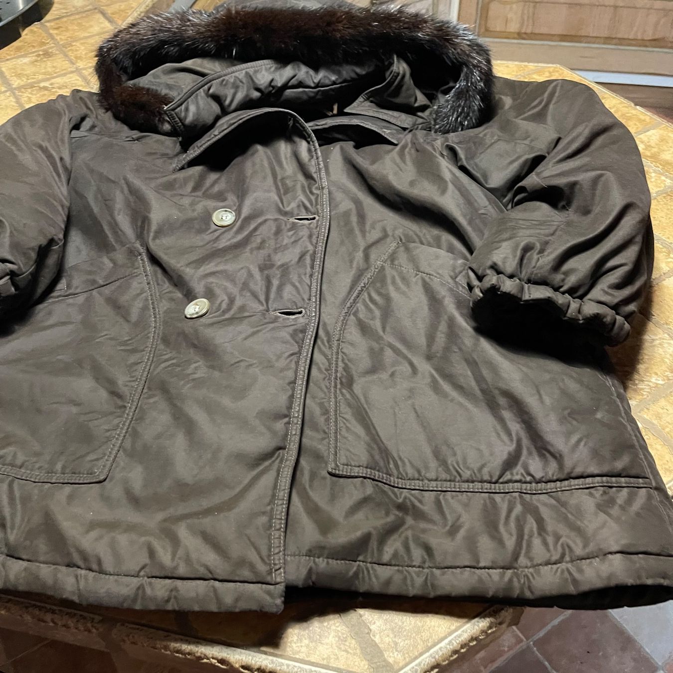 Max Mara Vestes: Max Mara Chic cappotto -pelliccia vera,caldo e elegant,L – D'occasion à Gordevio par LanaZimm 7