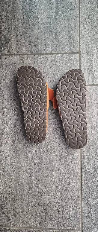 Birkenstock Damenschuhe: Birkenstock Grösse 38 Farbe Orange – Gebraucht aus Dietikon von Agiraffe 2