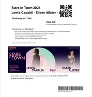 Stars in Town 2026 Lewis Capaldi Eileen Alister Schaffhausen