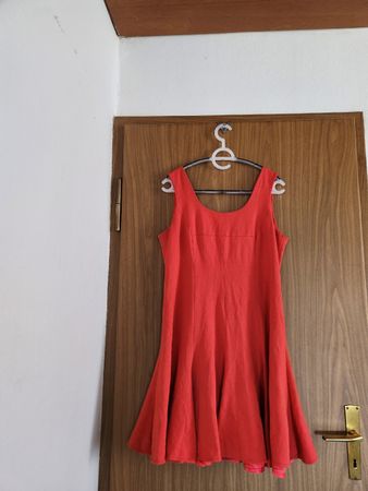 Robe   FARRINGTON PARIS corail fabrication France Taille L