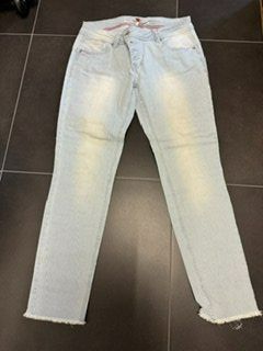 Buenavista MALIBU 7/8 Hose blau/weiss gestreift S