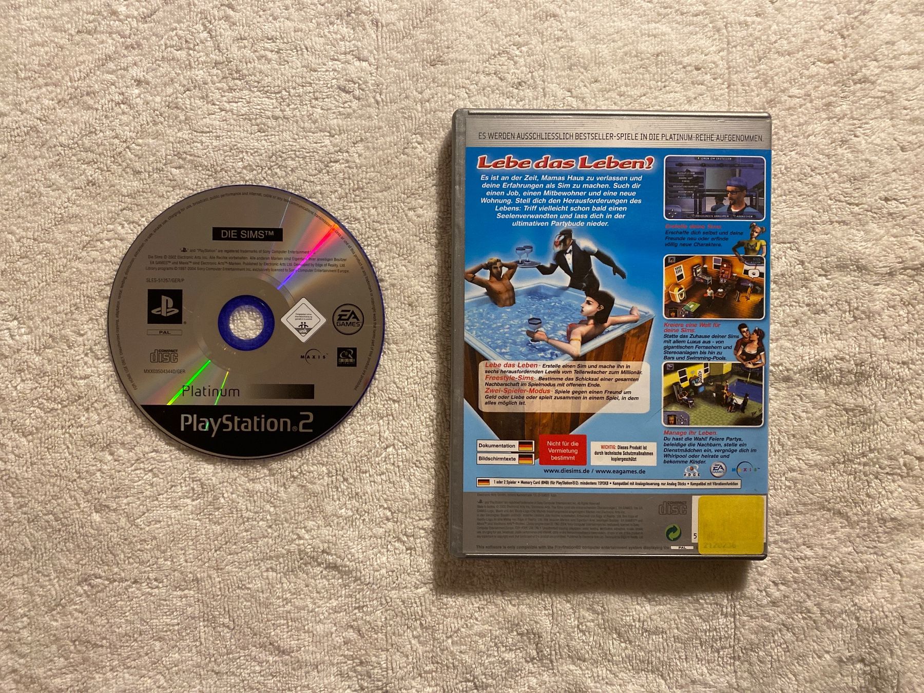 Sony Jeux: Die Sims PS2 – D'occasion à Reichenbach i. K. par Daniel840 1
