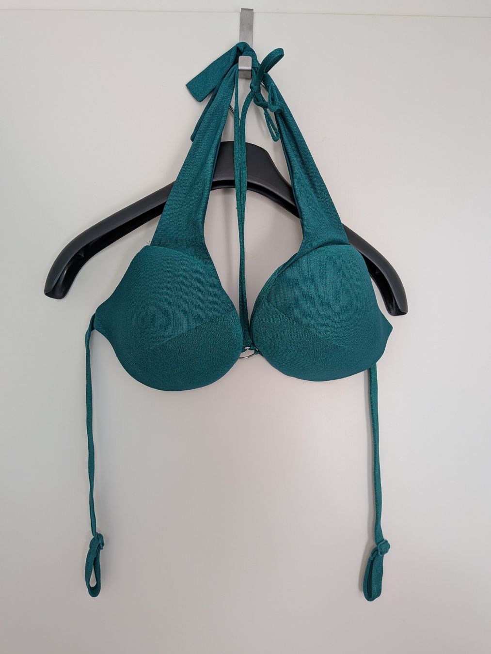 Calzedonia Costumi da bagno & Bikini: Calzedonia Bikini, petrol glitzer – Nuovo (secondo la descrizione) da Bern venduto da chiarella