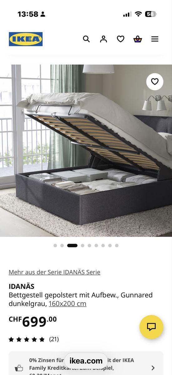 Betten: Bett 160/200  – Gebraucht aus Winkel von Olirickli05 2