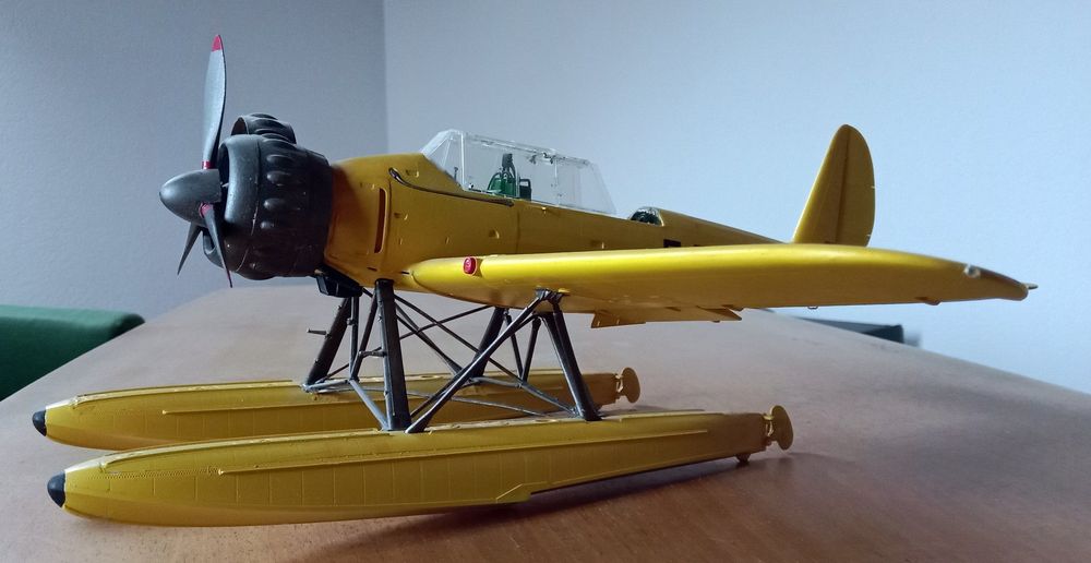 Figurine Tintin N°45 - Hydravion De La Poste Aérienne - L'Oreille Cassée - Neuf