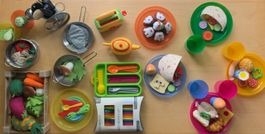 riesiges Set für Kinderküche / Spielküche