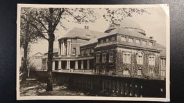Alte Ansichtskarte vom Kurhaus Wiesbaden, Vintage Rarität
