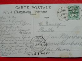 1906, Hotel Chasseral (JURA) nach Niederrickenbach (NW) +65B