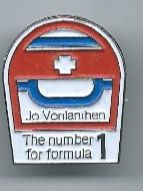 Plaketten & Abzeichen: Jo Vonlanthen Pin - The Number 1 – Gebraucht aus Zürich von t24_de