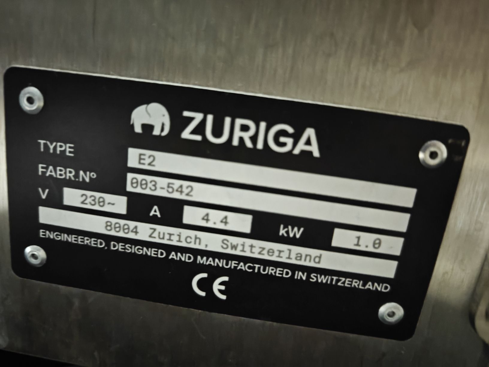 Zuriga Kaffeemaschinen & Espressomaschinen: Zuriga E2 Kaffeemaschine – Gebraucht aus Zürich von Melinho27 2