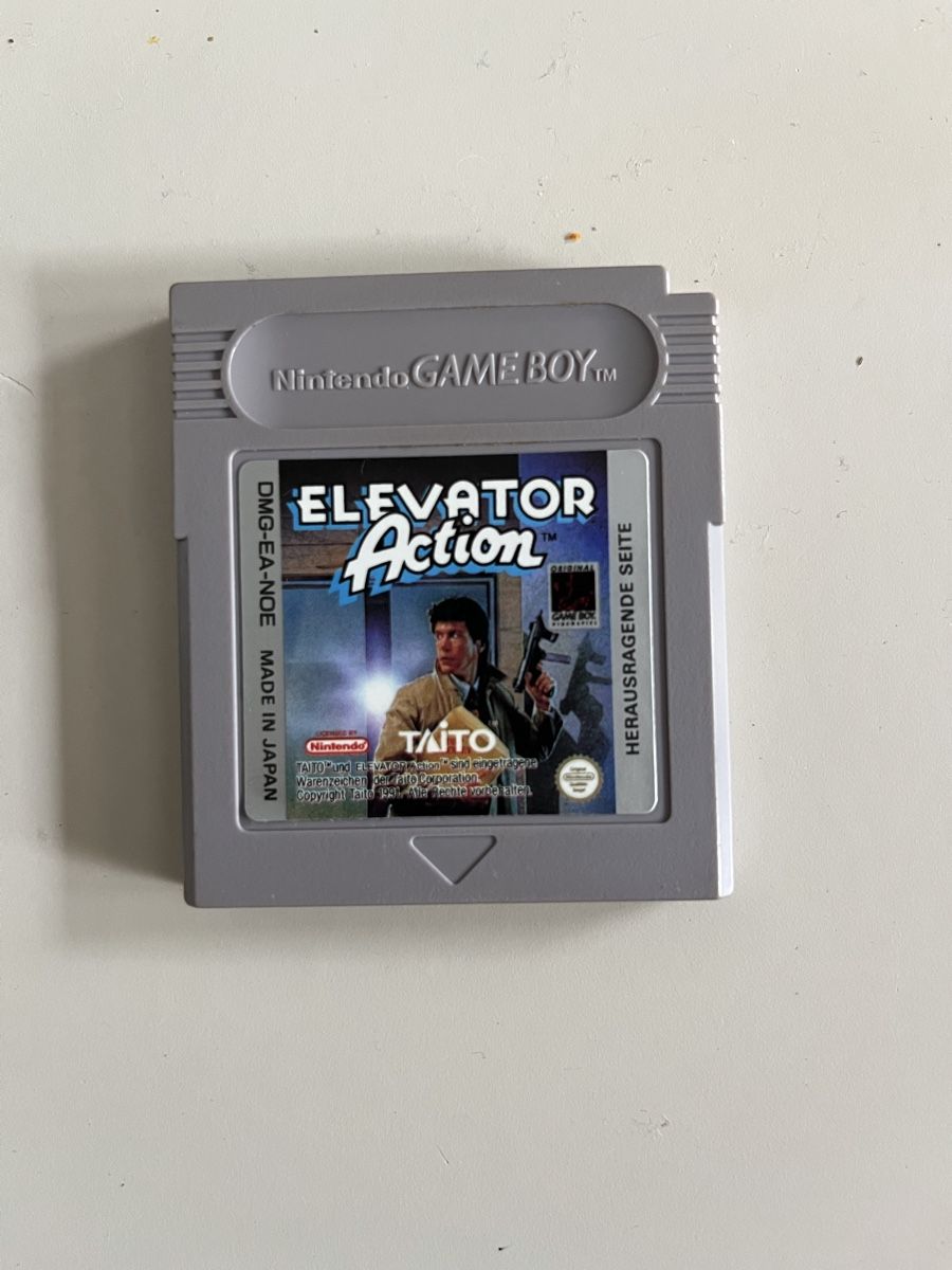 Spiele: Elevator Action - Gameboy – Gebraucht aus Baden von tob_t8gw