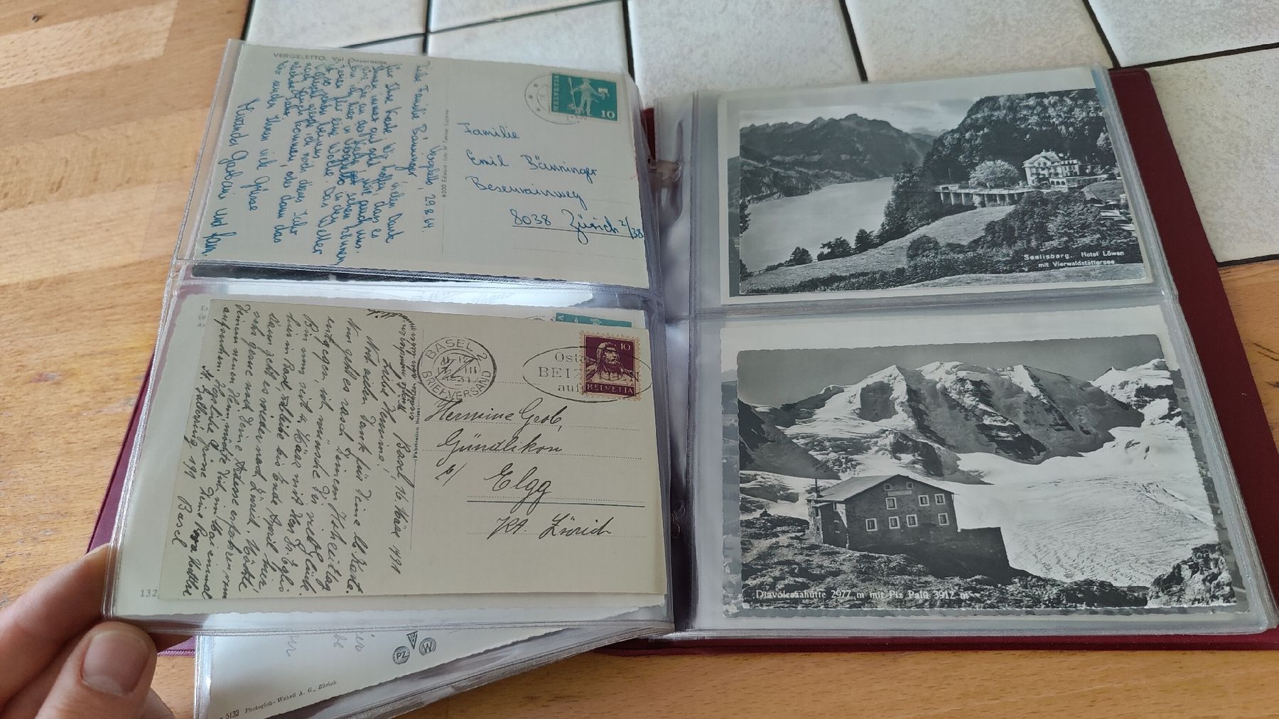 Cartoline postali: Alte Ansichtskarten Sammlung im Album (L15) – Usato da Neuenhof venduto da SchnaeppliAllerlei 7