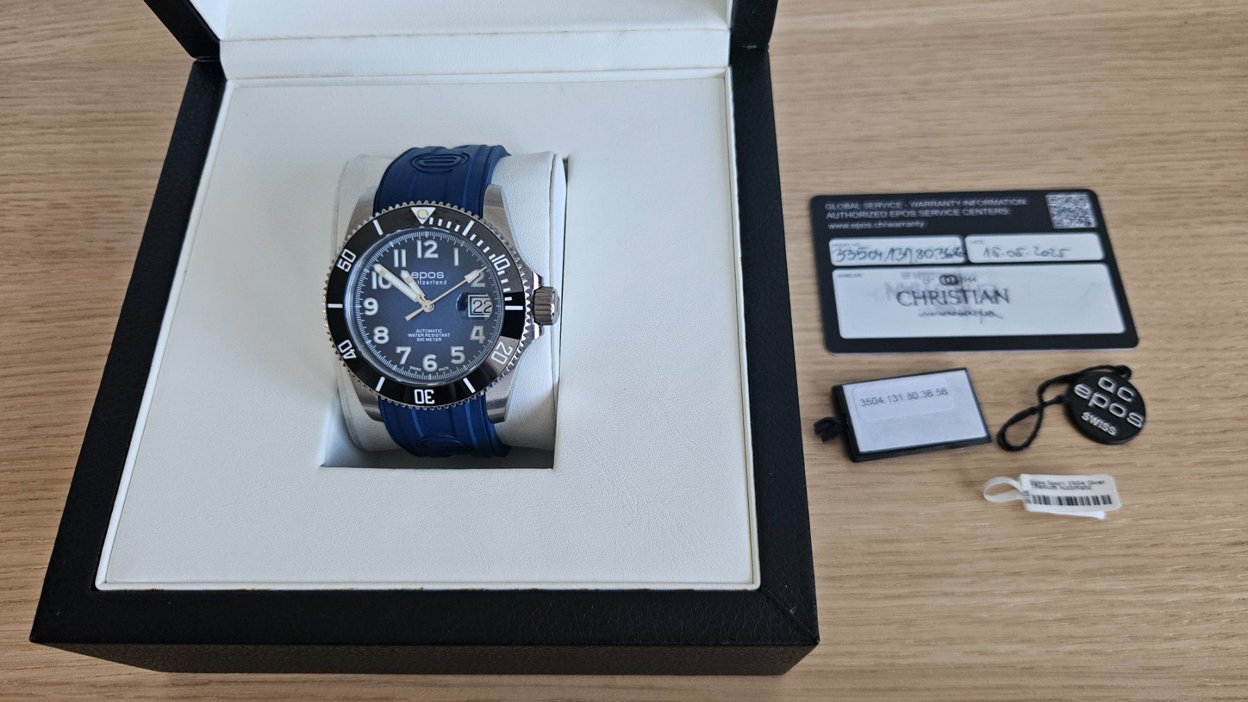 Epos Montres: Epos 3504 Diver Titanium automatik – D'occasion à Lenzburg par rob_znm8 8
