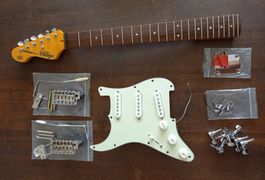 Stratocaster Style Parts LH lefthand linkshänder + Versand