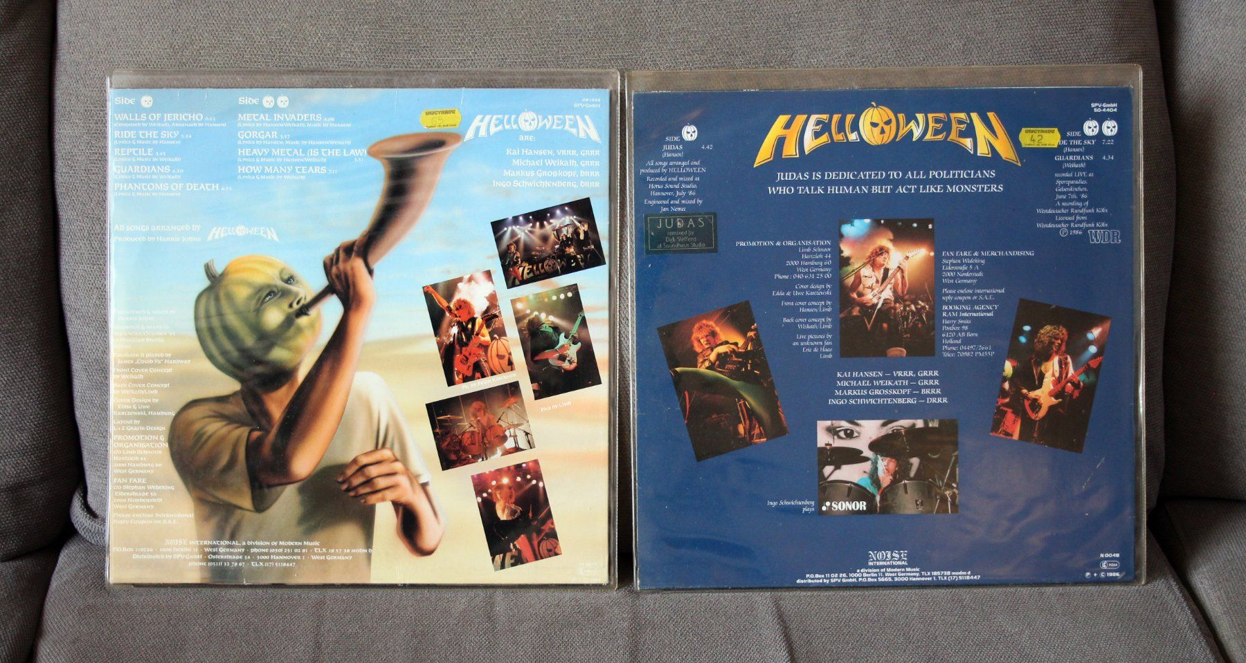Dischi in vinile: Helloween Sammlung (4 Vinyl) – Usato da Münchenbuchsee venduto da Chaoo 1